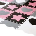 Detská penová puzzle podložka NILS Fun MD03 ružová