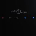 vidaXL Závesný ostrovný digestor s dotykovým senzorom LCD tvrdené sklo