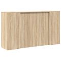 vidaXL Recepčný stôl dub sonoma 180x50x103,5 cm kompozitné drevo