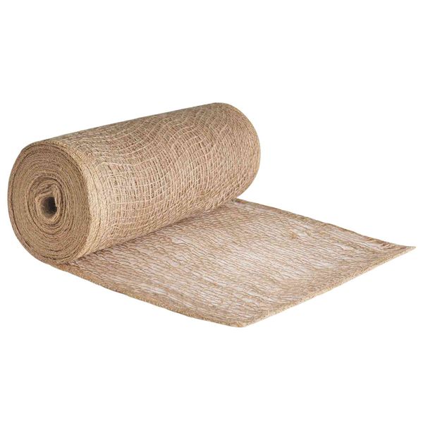 vidaXL Jutový rol Prírodná 25 x 2500 cm