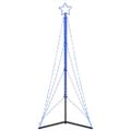 vidaXL LED vianočný stromček 483 LED modré 240 cm