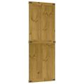vidaXL Dvere do stodoly CORONA 80x210 cm masívna borovica