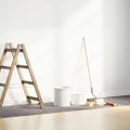 vidaXL Protišmykové maliarske rúna 2 ks 25 m 220 g/m² Šedá