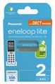 BK-4LCCE/2DE Panasonic R03/AAA AKU EKO ENELOOP LITE DECT nabíjateľné batérie, 2ks