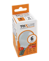 LED žiarovka Trixline 6W 540lm E14 P45 teplá biela