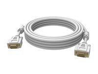 Kabel VGA - HD-15 (VGA) (M) do HD-15 (VGA) (M) - 3 m - bílá