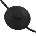 vidaXL Stojanová lampa strieborná 200 cm 5 x E14