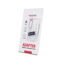 Adaptér audio jack 3,5 mm - Lightning biely