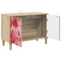 vidaXL TV skrinka AACHEN 69 x 33 x 50 cm Sonoma Kompozitné drevo