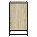 vidaXL Kúpeľňová skrinka pod umývadlo, dub sonoma, 80x33x60 cm, imitácia dreva