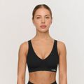 Bezšvová podprsenka Comfy Black - GymBeam, veľkosť L