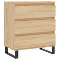 vidaXL Komoda dub sonoma 60x35x70 cm spracované drevo
