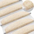 vidaXL Samolepiace schodové rohože 15 ks 80 x 24,5 x 3,5 cm