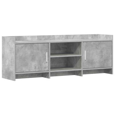 vidaXL TV skrinka 130 x 33 x 47 cm Betónovo sivá Kompozitné drevo