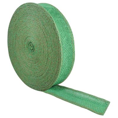 vidaXL Jutový rol Zelená 5 x 2500 cm