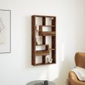 vidaXL Nástenná skrinka staré drevo 50x15x100 cm kompozitné drevo