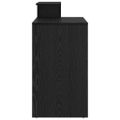 vidaXL Stôl Čierny dub 120,5 x 44 x 88,5 cm Kompozitné drevo
