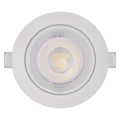 LED bodové svietidlo GERI 6,5W 780LM IP20 CCT bielá