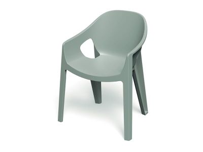 Stolička záhradná PREMO 650x560x825mm - talianska zelená
