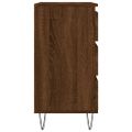 vidaXL Komoda hnedý dub 60x35x70 cm spracované drevo