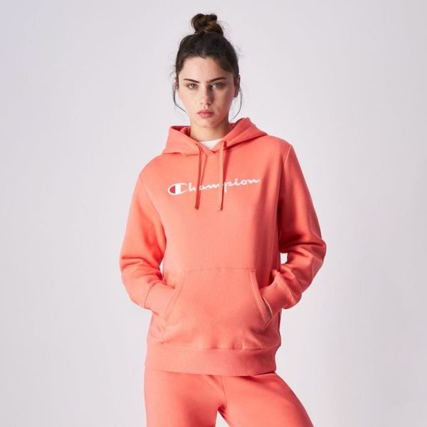 Dámska mikina Big Logo Slim Fit Red - Champion, veľkosť S, veľkosť oblečenia S