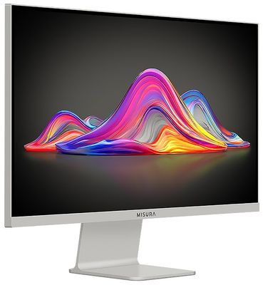 MISURA 27" LED VIVA P26M2741QKAS01/ IPS/ 2560x1440 (QHD)/ 1ms/ 350 cd/m2/ 1500:1/ HDMI/ DP/ USB-C/ měsíčně stříbrný Monitor, 27" IPS, QHD 2560 × 1440, 120 Hz, 1 ms MPRT, USB-C PD 65 W, FreeSync, G-Sync Compatible, HDR10, stríbrný