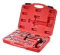 Pneumatický stláčadlo brzdových piestov MECHANIC BRAKE SET PNEU 23, sada 23ks SIXTOL