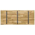 vidaXL Stolová doska dubové drevo obdĺžniková 23 mm 140x60 cm