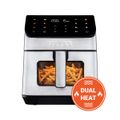 TESLA AirCook DualHeat QD65 XXL - multifunkčná duálna digitálna horúcovzdušná fritéza