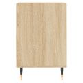 vidaXL TV skrinka dub sonoma 100x35x55 cm spracované drevo