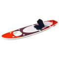 vidaXL Nafukovací Stand up paddleboard, červený 360x81x10 cm