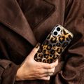 Obal s leopardím vzorom pre Samsung Galaxy S25 Ultra