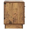 vidaXL Nočný stolík Staré drevo 43 x 34,5 x 44,5 cm Kompozitné drevo