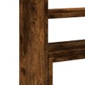 vidaXL Stolový organizér nastav. dymový dub 40x17x41 cm kompozit.drevo