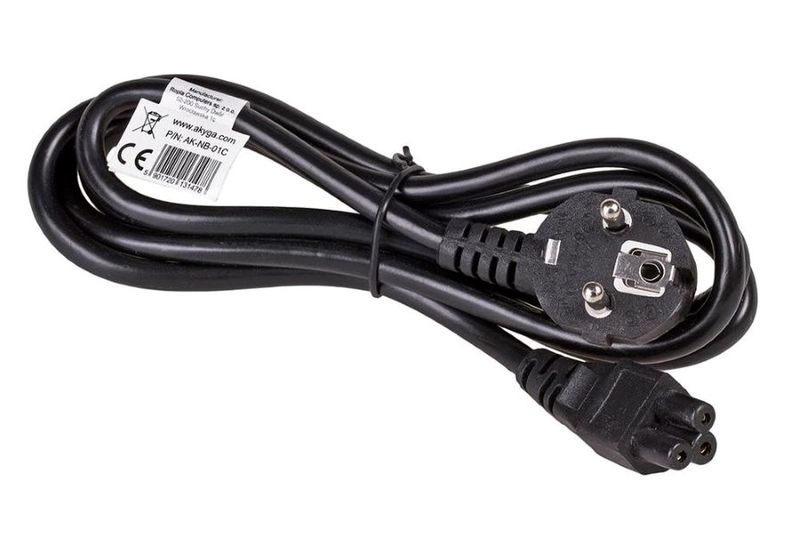 TRX Akyga prívodný sieťový napájací kábel 1.5m k napájacím adaptérom TRX Akyga Kábel, prívodný, sieťový, napájací, 1,5 m, k napájacím adaptérom TRX Akyga