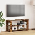 vidaXL Stojan na televízor Dymová dub 100 x 40 x 50 cm