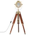 vidaXL Lampa na statíve, mangový masív 69 cm