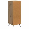 vidaXL Servírovacia skriňa Dub artisan 33 x 34,5 x 90 cm