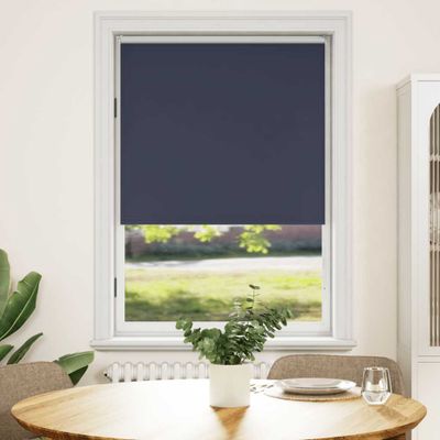 vidaXL Zatemňovacia roleta 124,4x175 cm, šírka látky 120 cm, námornícka modrá