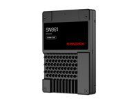 SanDisk SN861 - SSD - Enterprise - šifrovaný - 7.68 TB - interný - 2,5" - U.2 PCIe 5.0 x4 (NVMe) - TCG Opal Encryption