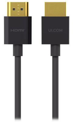Ubiquiti Ultra-Thin HDMI Cable 2m - Ultratenký High-Speed HDMI kabel, HDMI 2.1b, délka 2m Kabel, HDMI 2.1b, cerný, 2m