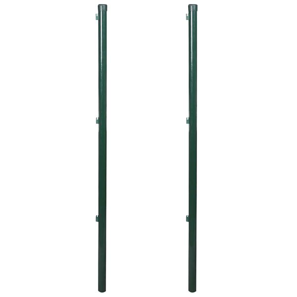 vidaXL Plotové stĺpiky 2 ks, 150 cm