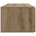 vidaXL Nástenná TV skrinka 98 x 41 x 30 cm Dub artisan