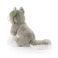 Plyšový pes husky 23 cm ECO-FRIENDLY SOFT