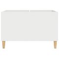 vidaXL Skrinka na platne biela 74,5x38x48 cm kompozitné drevo