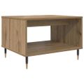 vidaXL Konferenčný stolík dub artisan 60 x 50 x 40 cm Kompozitné drevo