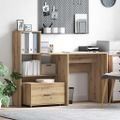 vidaXL Zásuvkový kabinet 55 x 45 x 31 cm Remeselný dub