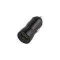Maxlife MXCC-04 PD QC autonabíjačka 1x USB-C 1x USB 20W čierna + USB-C - USB-C kábel 60W