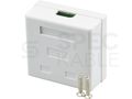 Zásuvka NEKU CAT5E UTP 2 x RJ45 na omietku biela Zásuvka NEKU CAT5E UTP 2 x RJ45 na omítku bílá