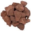 vidaXL Sopečné kamene 25 kg červené 5-8 cm